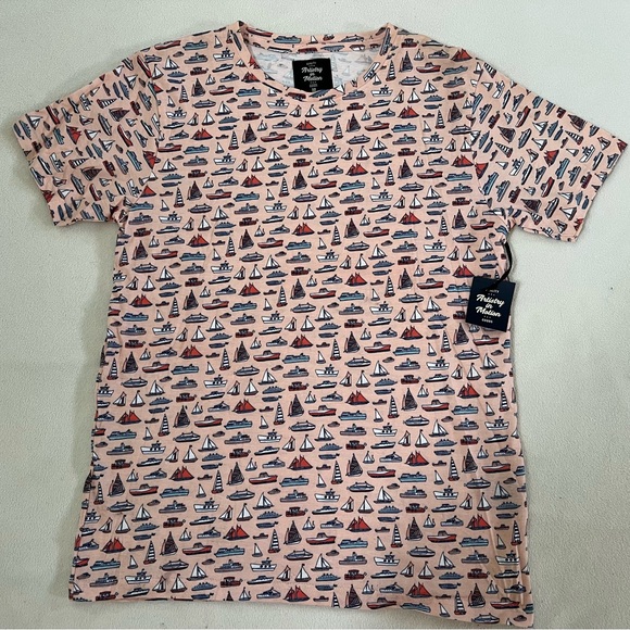 🔥 ARTISTRY IN MOTION QUALITY GOODS CREW NECK MEN'S COTTON TEE SIZE MEDIUM NWT - Picture 4 of 13